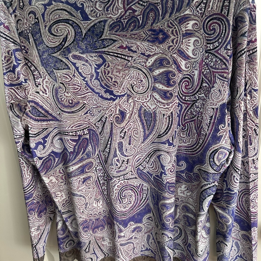 Paisley Long Sleeve Top - Picture 2 of 5